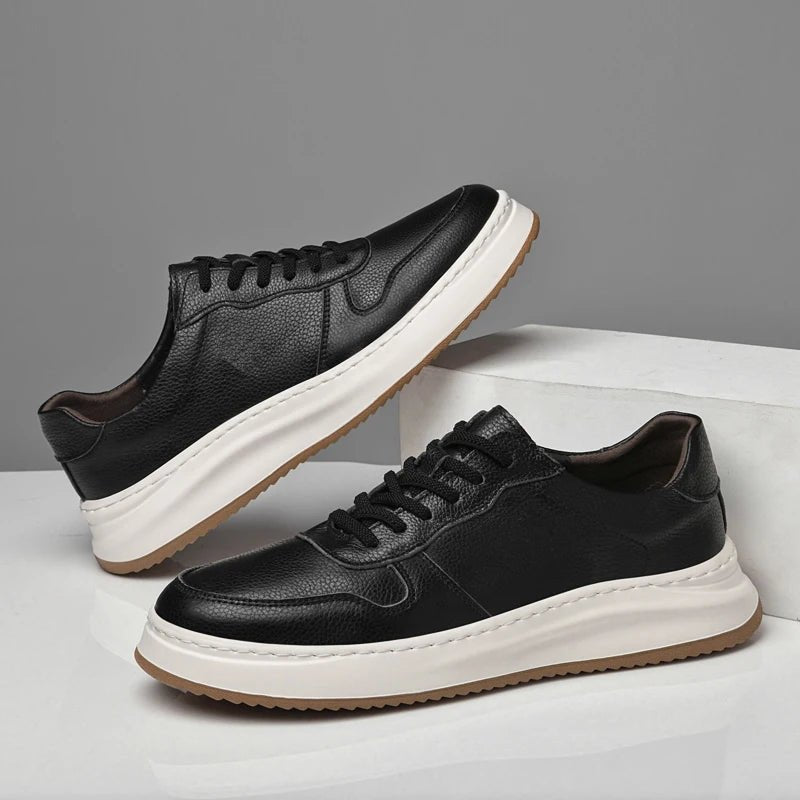 Oxford leather work shoes
