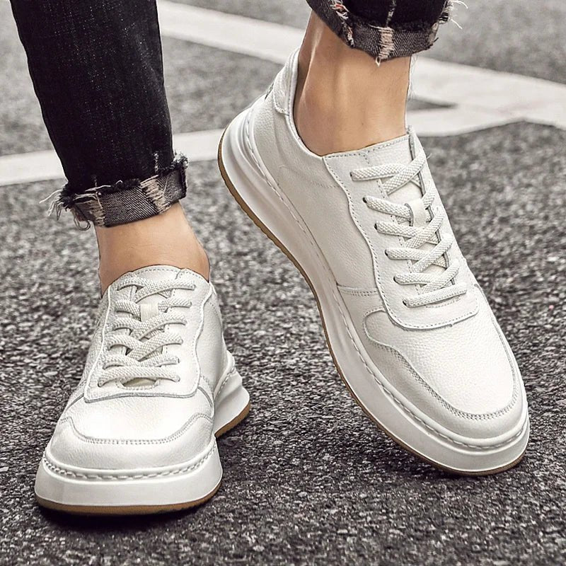 Oxford leather work shoes