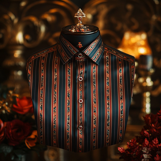 Men best unique Luxe Collection Effortless chic Shirt High Elasticity men's printed shirt