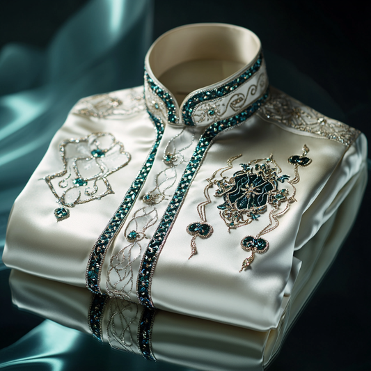 High end comfortable business leisure vacation long sleeve shirt