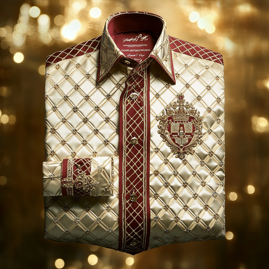 High end comfortable business leisure vacation long sleeve shirt