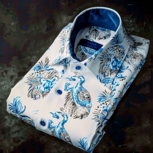 Unique Luxe Collection Shirt High Elasticity