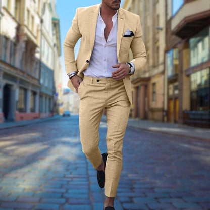 Stylish Slim Fit Men's Suit - Noah