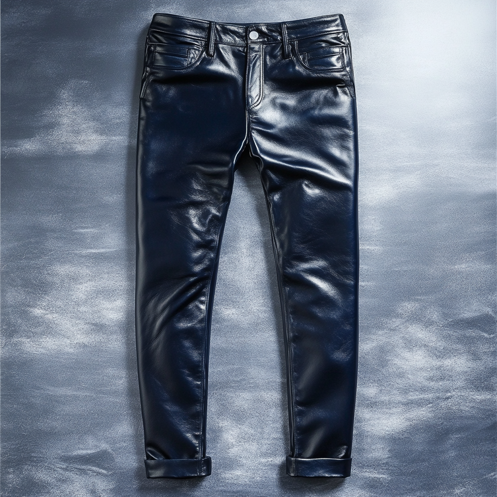 Full-grain Leather Pants Trousers